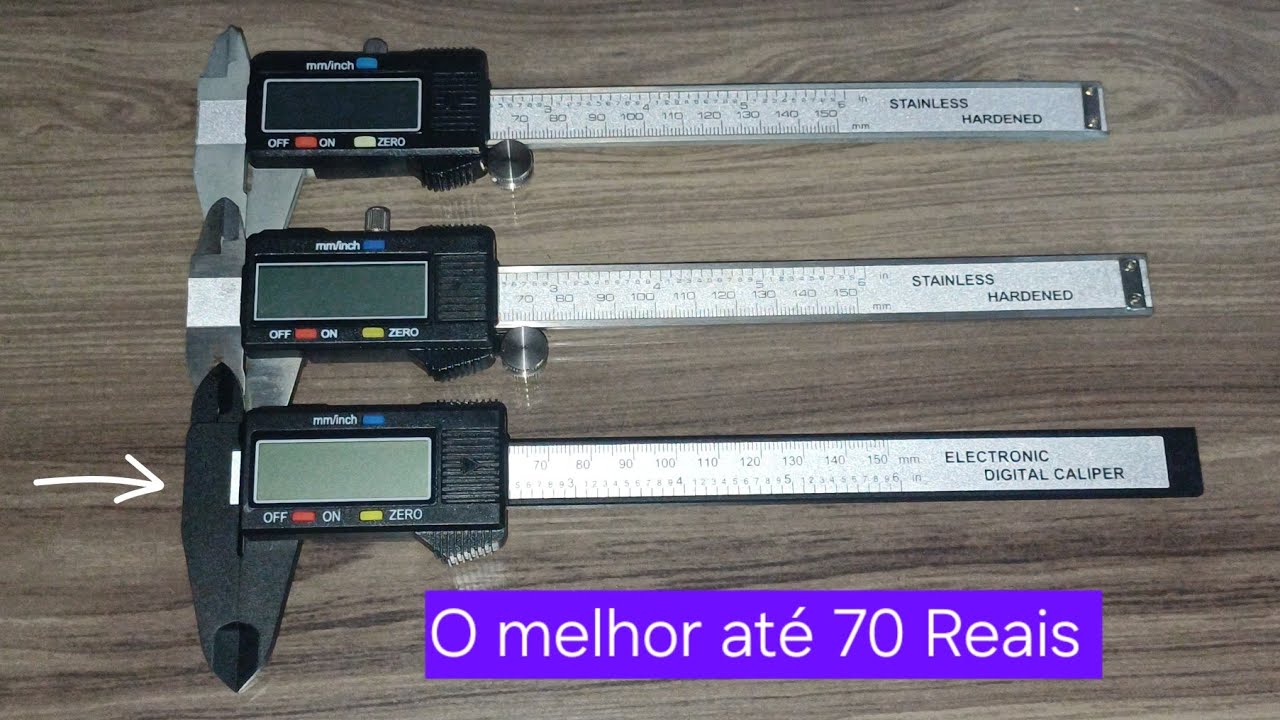 Melhor Paquímetro Digital até 70 Reais