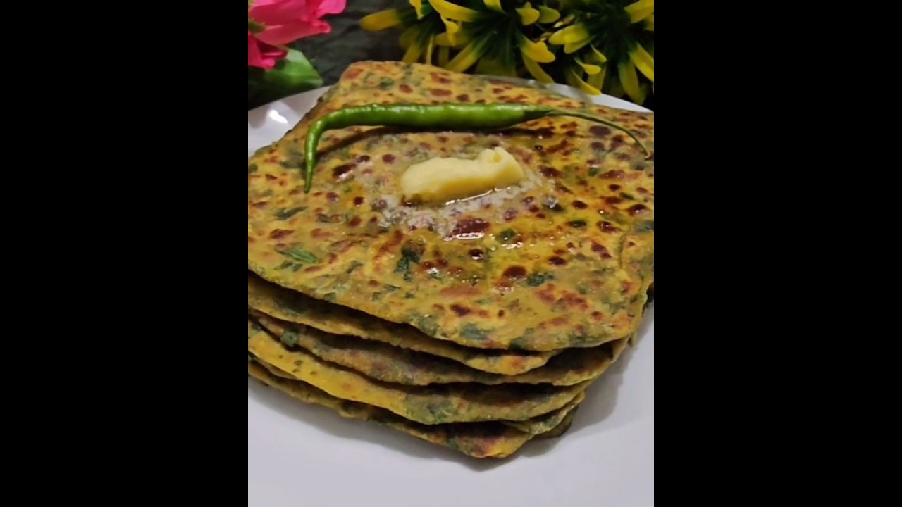 Winter Special Palak Paratha Recipe | Palak Paratha Recipe