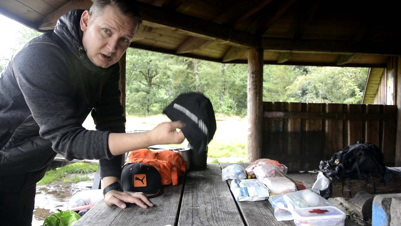 Hvad er der i rygsækken? grej til vandretur.