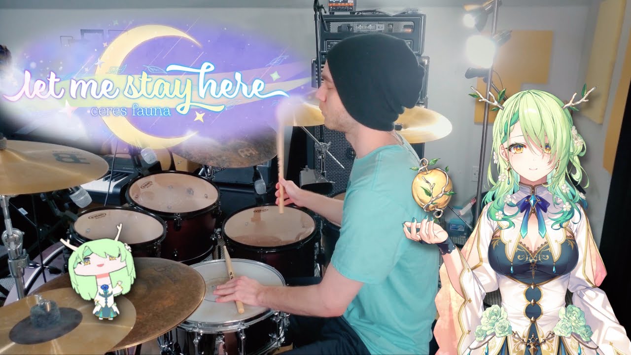 Ceres Fauna - Let Me Stay Here - Drum Cover