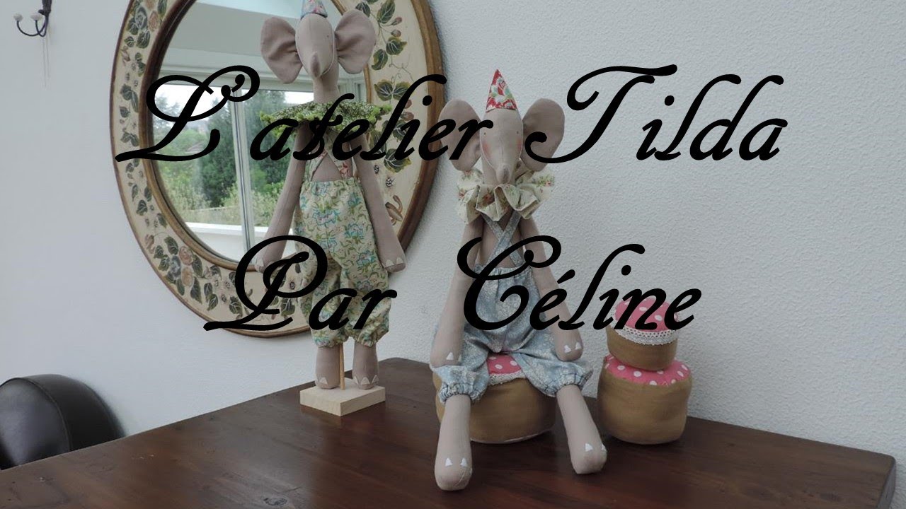 Couture tilda l'éléphant circus kit elephant comment réussir