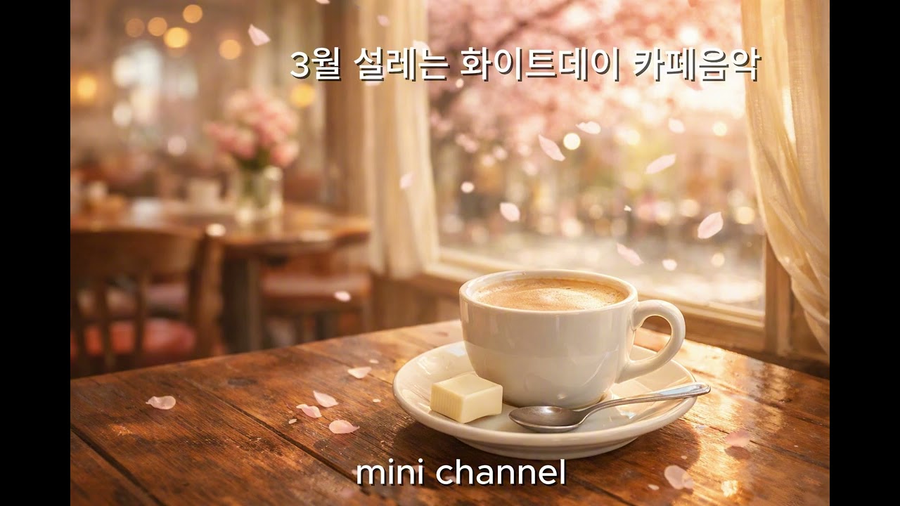 3월 화이트데이, 카페에서 듣기 좋은 음악 🤍🌸 | White Day Café Jazz Playlist