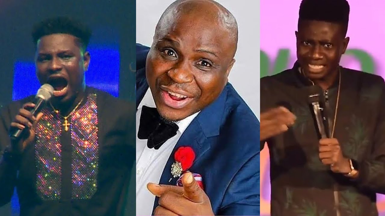 WATCH THE MOMENT MC REMOTE AND KENNYBLAQ TACKLE EACH OTHER AT LAFF MATTAZ