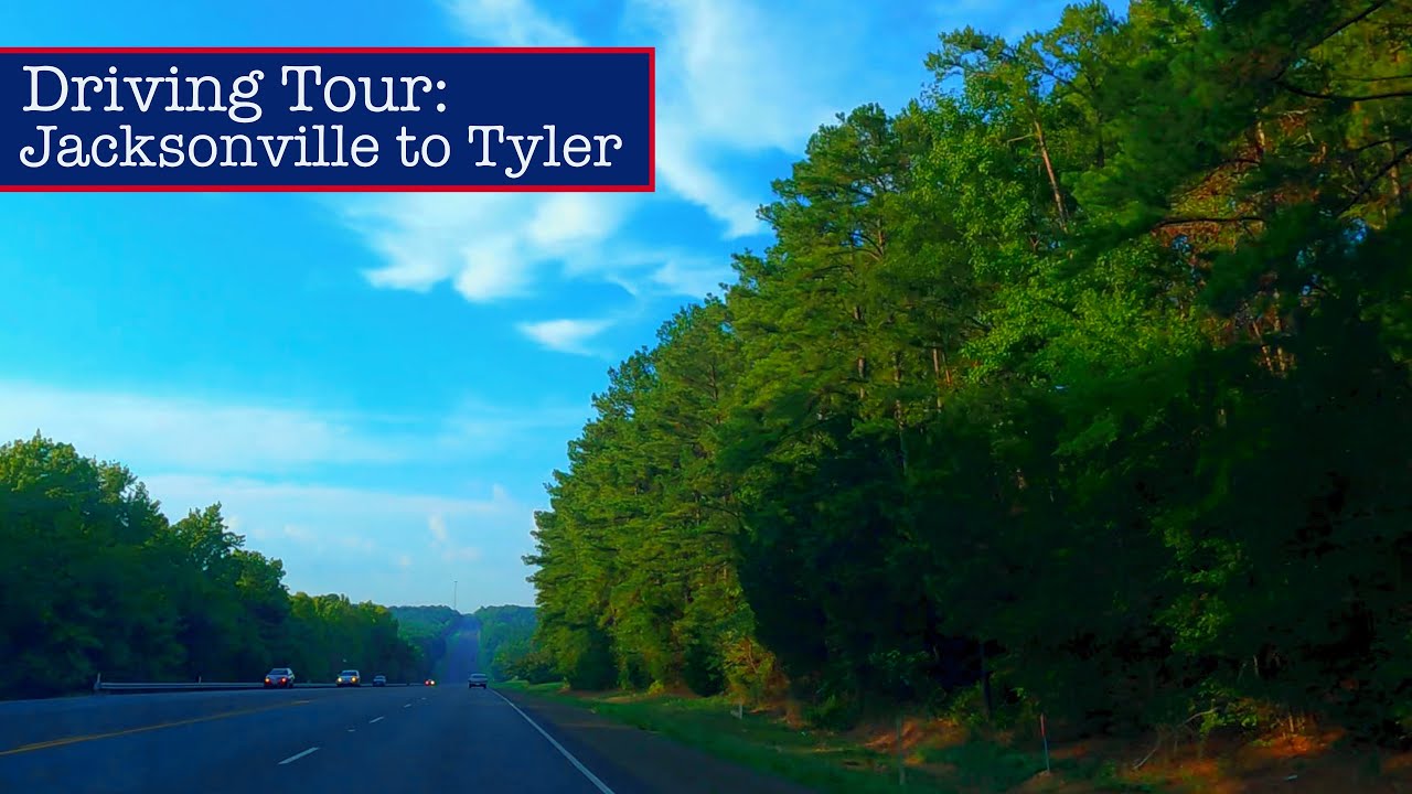 Texas Driving Tour: Jacksonville to Tyler (via SH 69) 4K