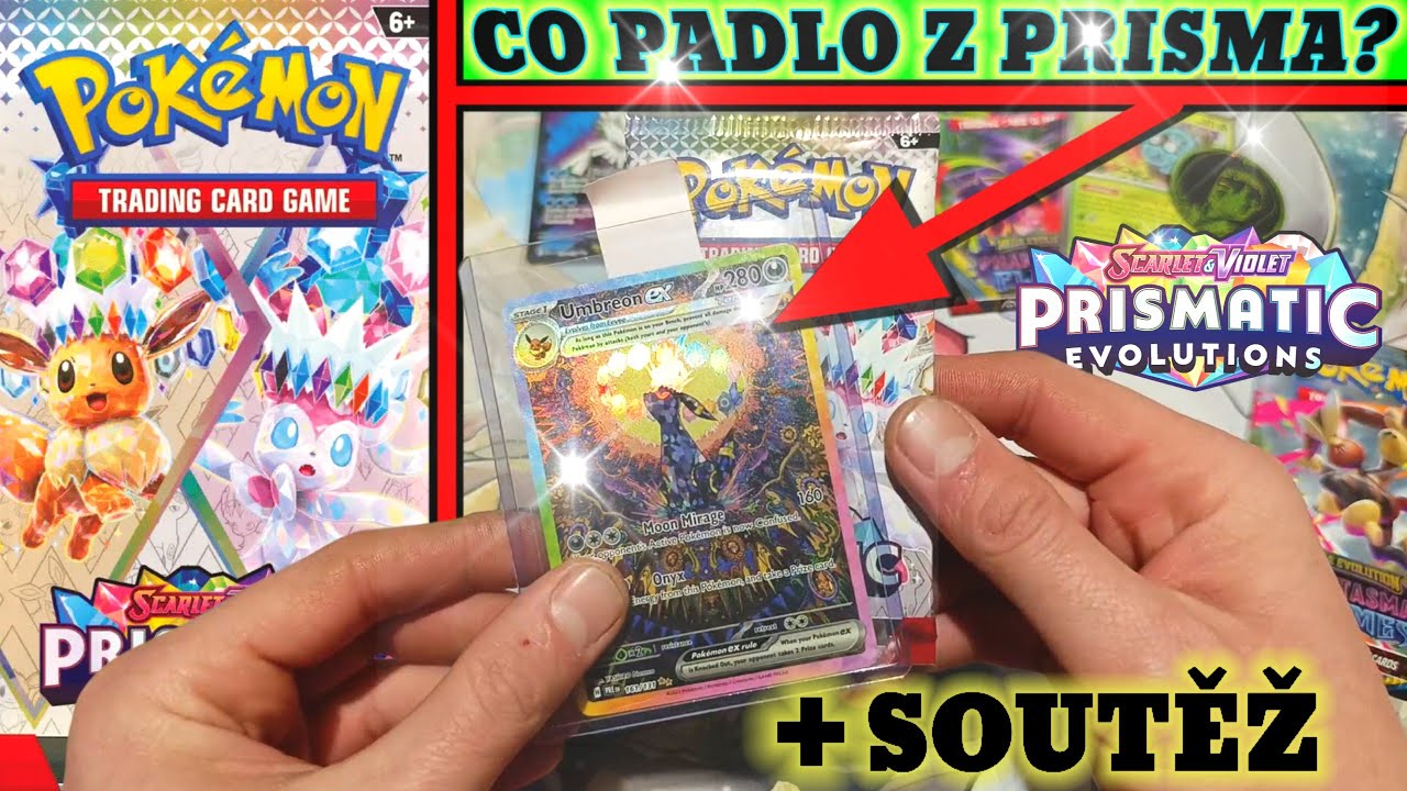 PRISMATIC EVOLUTIONS 🎉 Co padlo z boosterů?