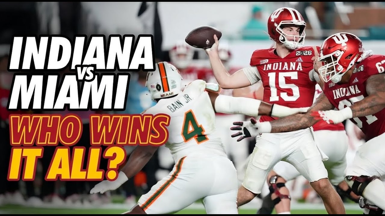 Indiana vs Miami CFP National Championship Preview | Picks, Odds & Final Prediction