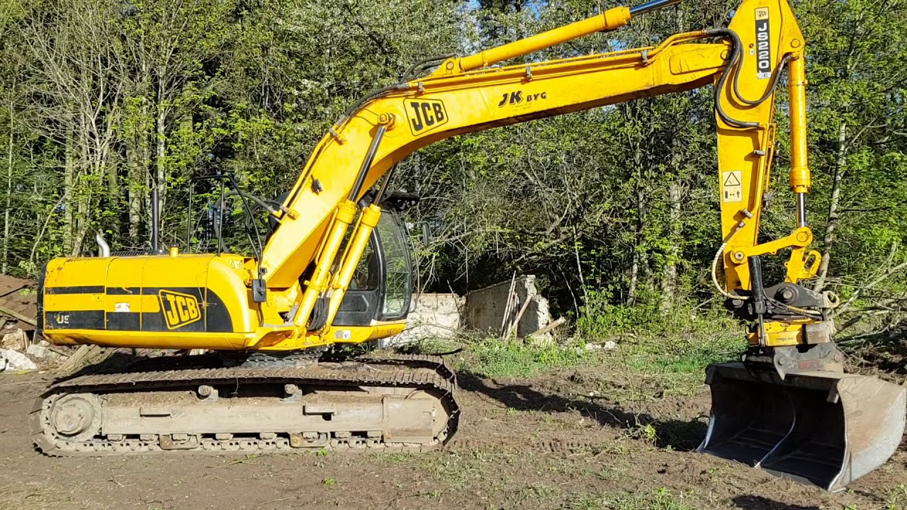 JCB JS220 Gravemaskine 272.129 på klaravik Danmark.dk