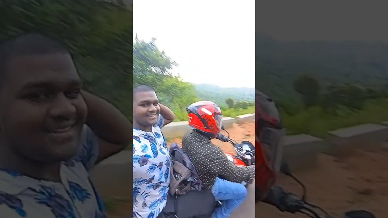 Forest bike ride  in vellore district Amarthi zoo to Alangayam road odugathur