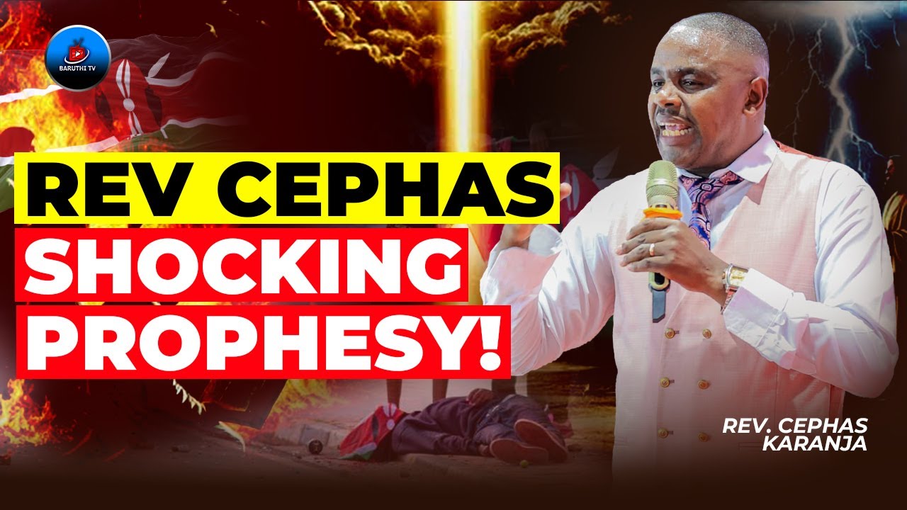 REV. CEPHAS SHOCKING PROPHESY! ATONGORIA RIU NIO MEKWAMBIA GUKUA NA NJIRA YA KURUTANA MAGONGONA