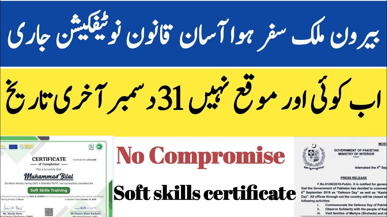Travel Abroad on Work Visa from Pakistan | Requirements & Process (Updated)