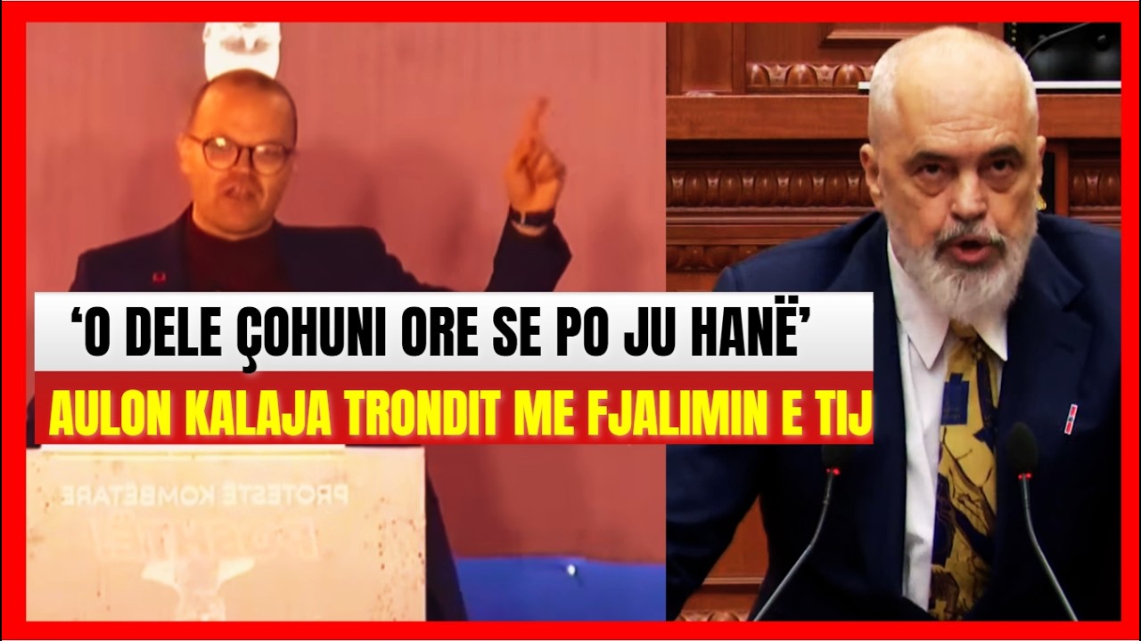 'O dele po çohu ore, bëhuni ujqër'-Aulon Kalaja trondit me fjalimin e tij