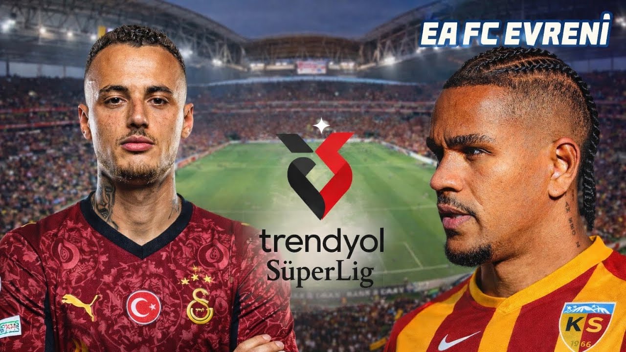 GÜNÜN MAÇI! Galatasaray – Kayserispor ⚽ Süper Lig 20. Hafta | EA FC 26