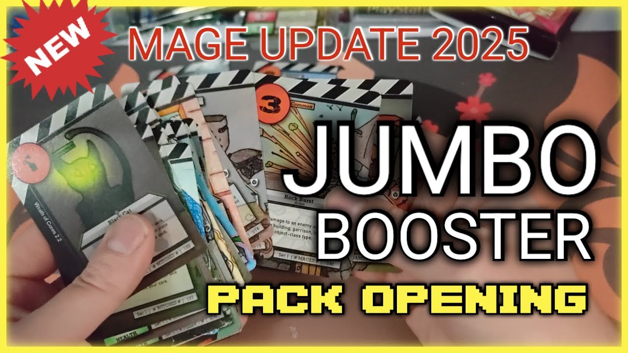 NEW Jumbo Booster Pack Opening 2.6 - Homemade TCG