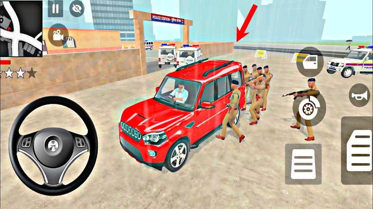 🤑Indian Thift Auto Simulator🤩Indian Showroom Purchase😲Modified Car vs Police 🥳Game