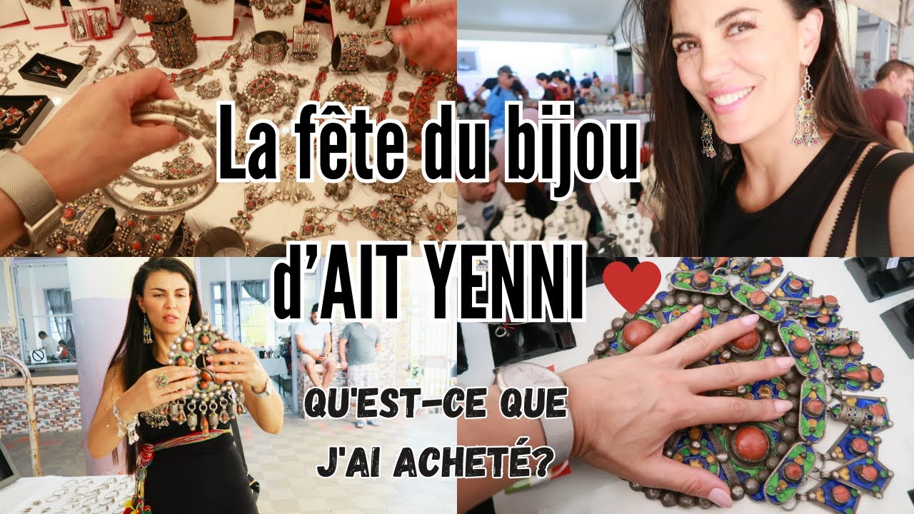 J'ai découvert des trésors à la fête du bijou d'Ath Yenni! 🤑 l'expérience m'a donné le vertige 🥵