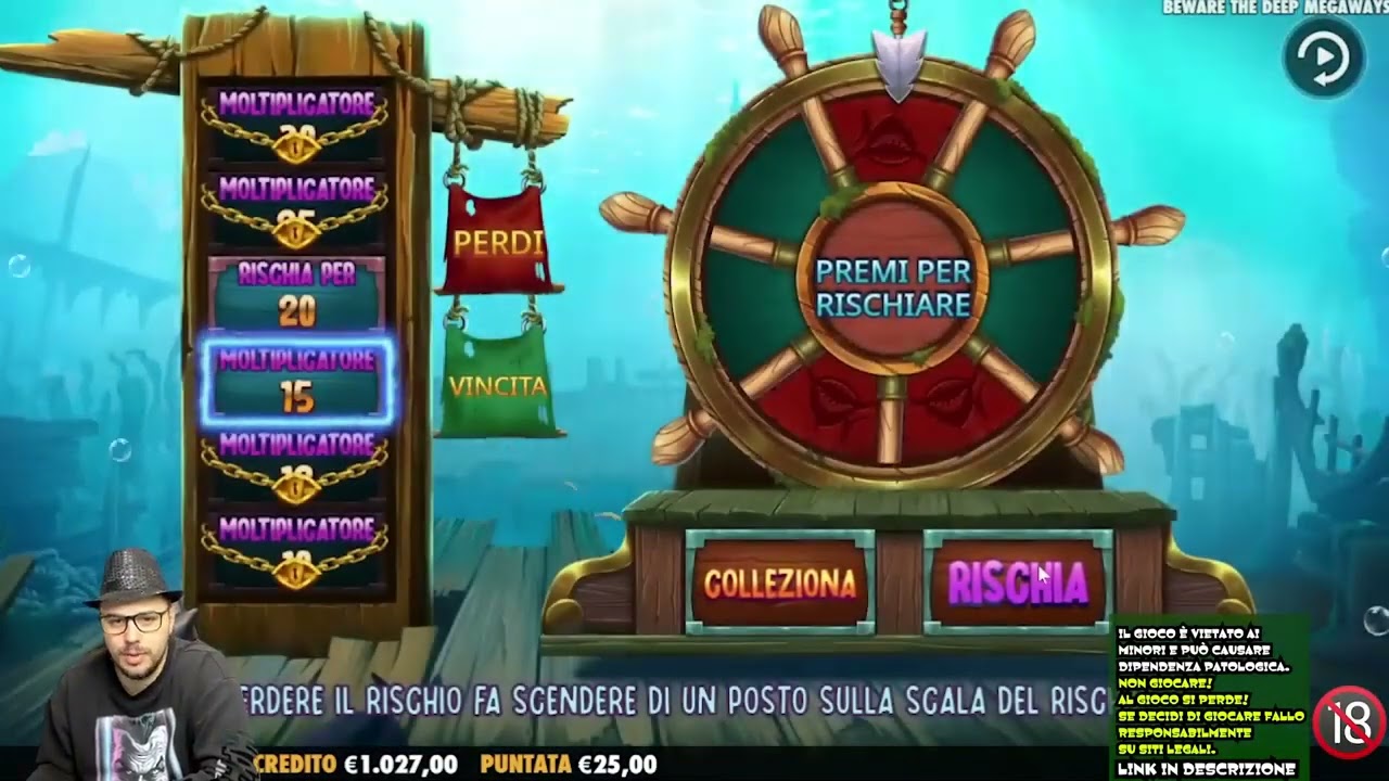 MORENO SLOT ONLINE - Acquisti BONUS e SUPER BONUS 💰 alla BEWARE OF THE DEEP MEGAWAYS 🦈🎰