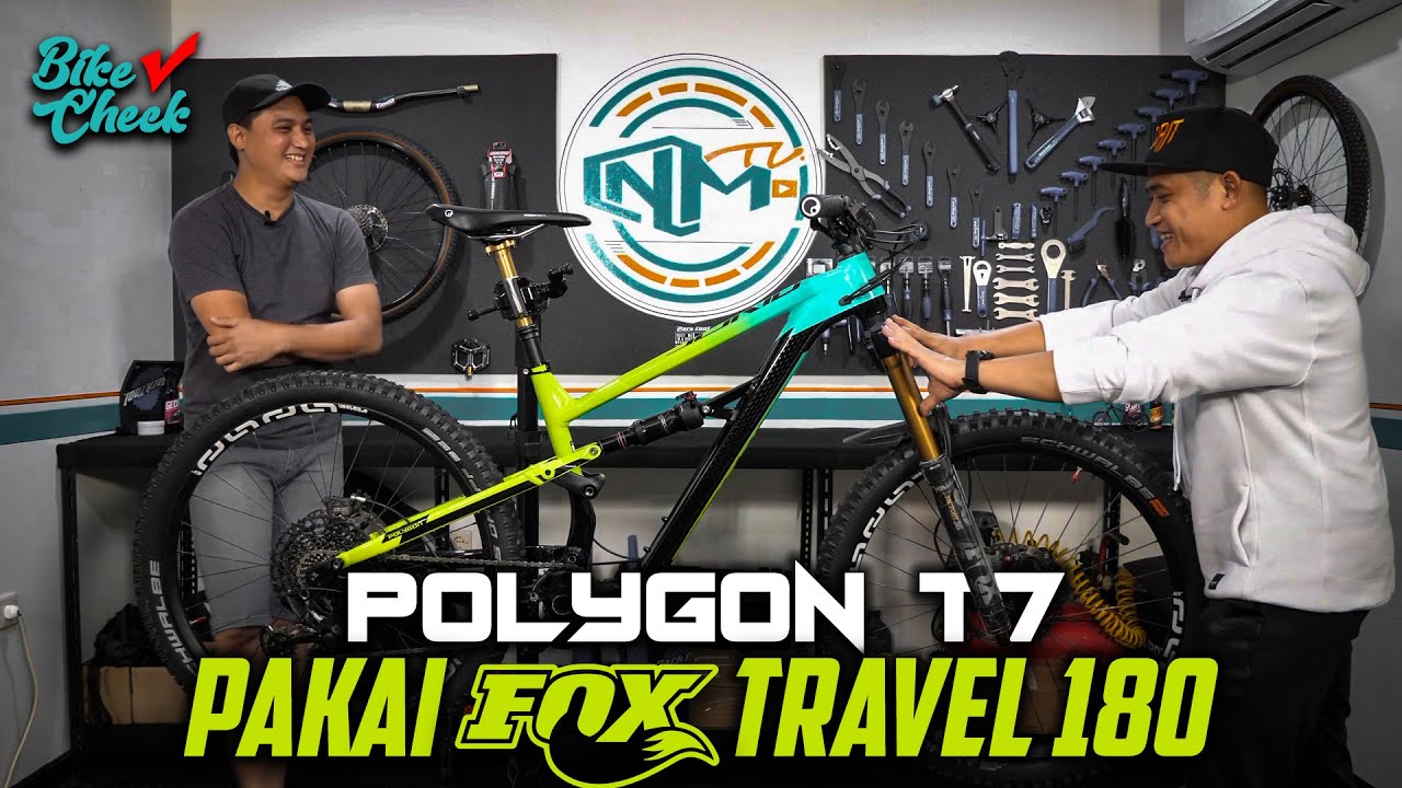 Polygon T7 Pakai Fox Travel 180