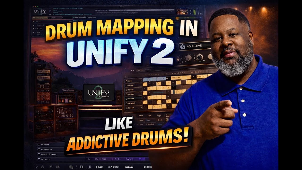 DRUM MAPPING IN UNIFY2 LIKE ADDICTIVE DRUMS