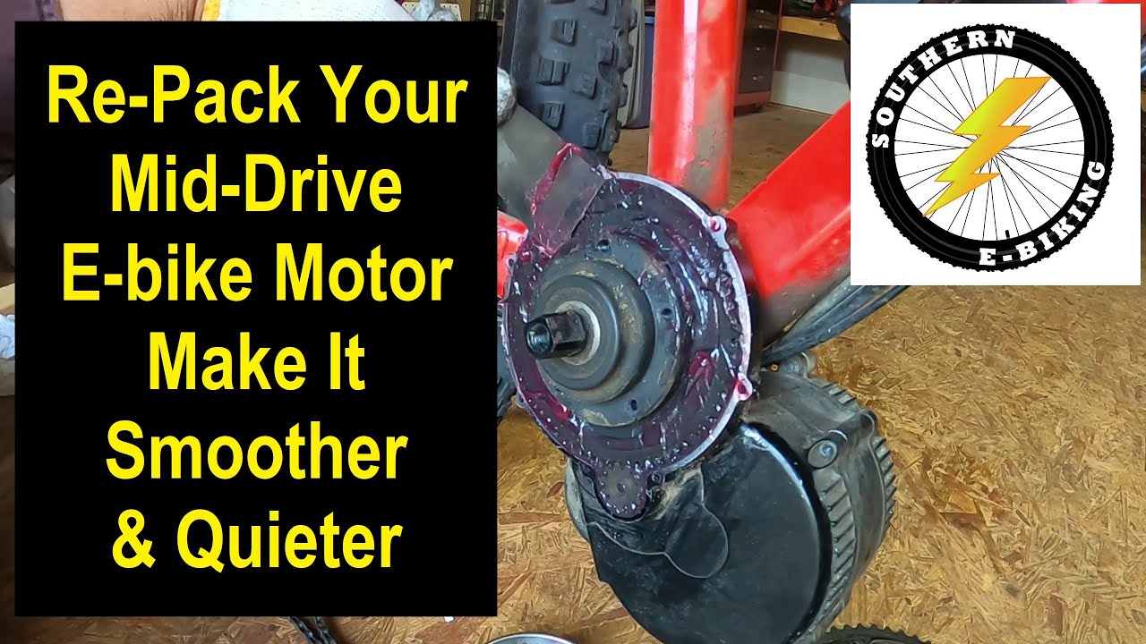 How to Re-Grease a Bafang Mid-Drive Ebike Motor #ebike #bafang