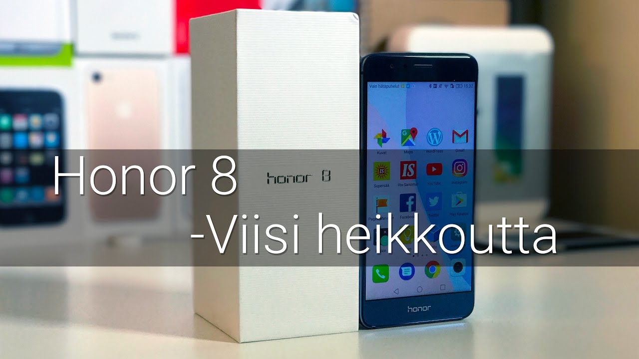 Huawei Honor 8 - nämä 5 asiaa muuttaisin