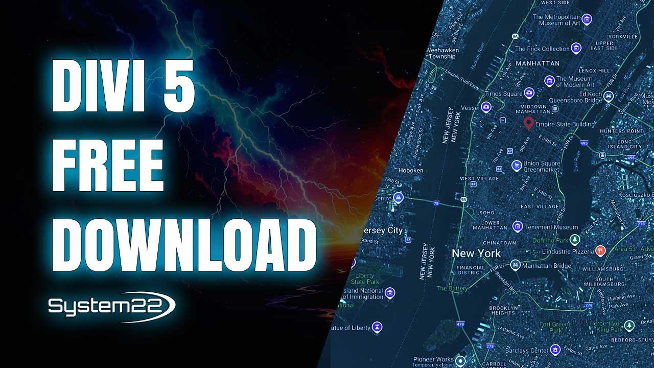 Divi 5: бесплатная загрузка — 5 потрясающих вариантов разделения экрана