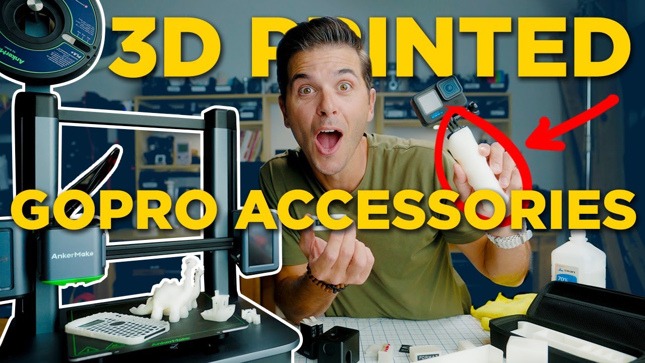 AnkerMake M5 - I MADE MY OWN GOPRO ACCESSORIES!