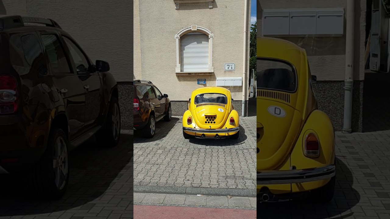 Sunny Bug erstes Tageslicht nach der Restaurierung