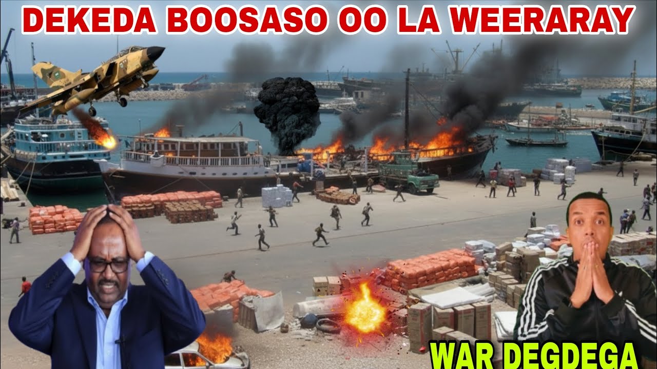 DEGDEGA:DAAWO DEKEDA BOOSASO OO HADA DAWLADU WEERAR KUQADAY|HAMSE OO WACDARO DHIGAY GARONKA MOQDISHO