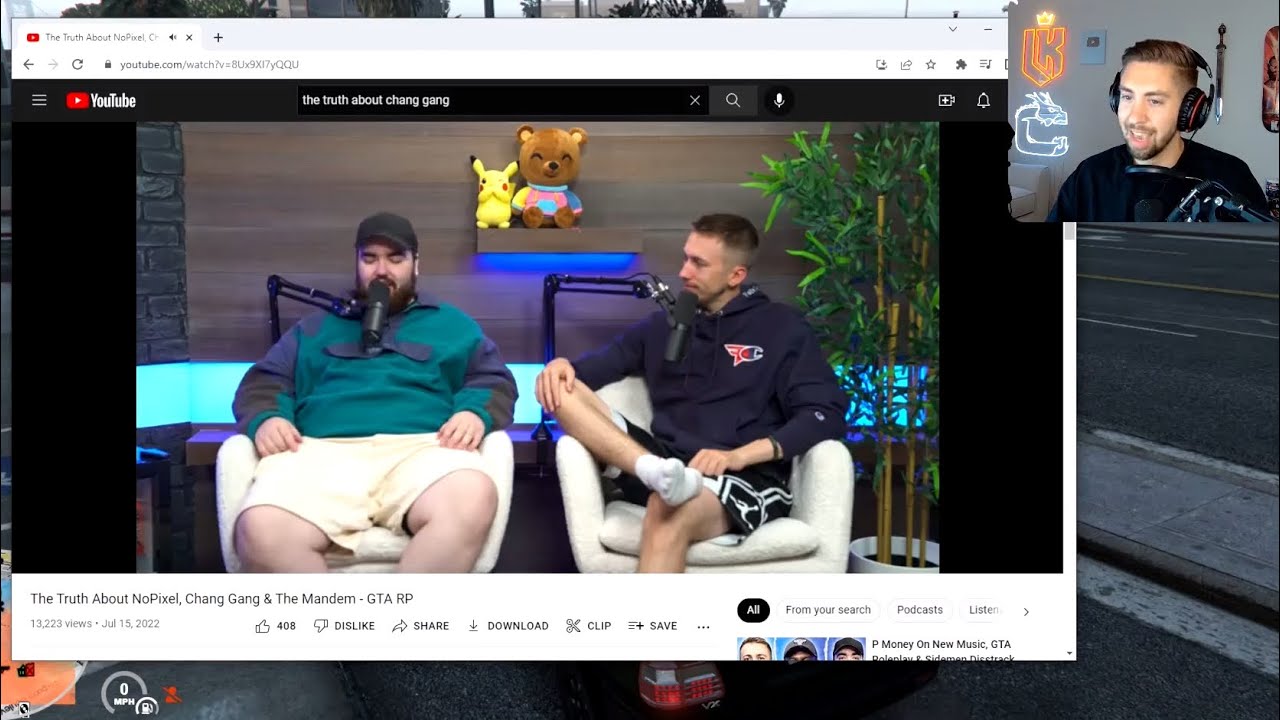 Kebun Reacts to P Money, Randolph & Miniminter Discussing NoPixel, CG & Mandem on Whats Good Podcast