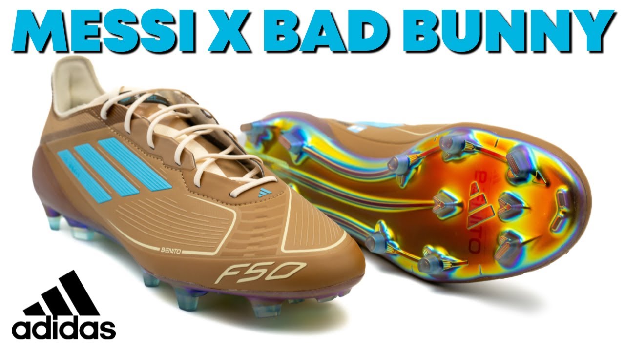 MOST UNIQUE COLORWAY OF 2024 | Adidas F50 Messi x Bad Bunny