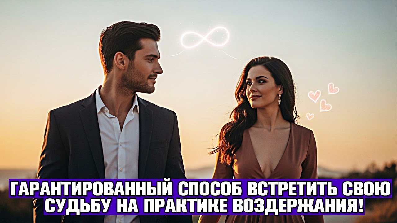 ГАРАНТИРОВАННЫЙ СПОСОБ ВСТРЕТИТЬ ЕЁ! ❤️‍🔥 ВОЗДЕРЖАНИЕ ПРИТЯГИВАЕТ СУДЬБУ, ЕСЛИ ЗНАТЬ ЭТОТ СЕКРЕТ! 🤫
