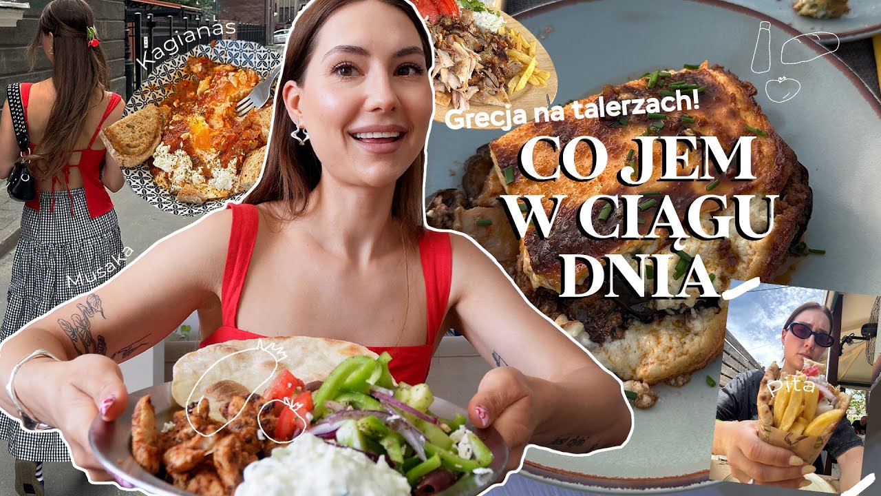 Dzień Jedzenia GRECKICH PRZEPISÓW 🥗🥓 // inspo z podróży idealne na lato 🔥