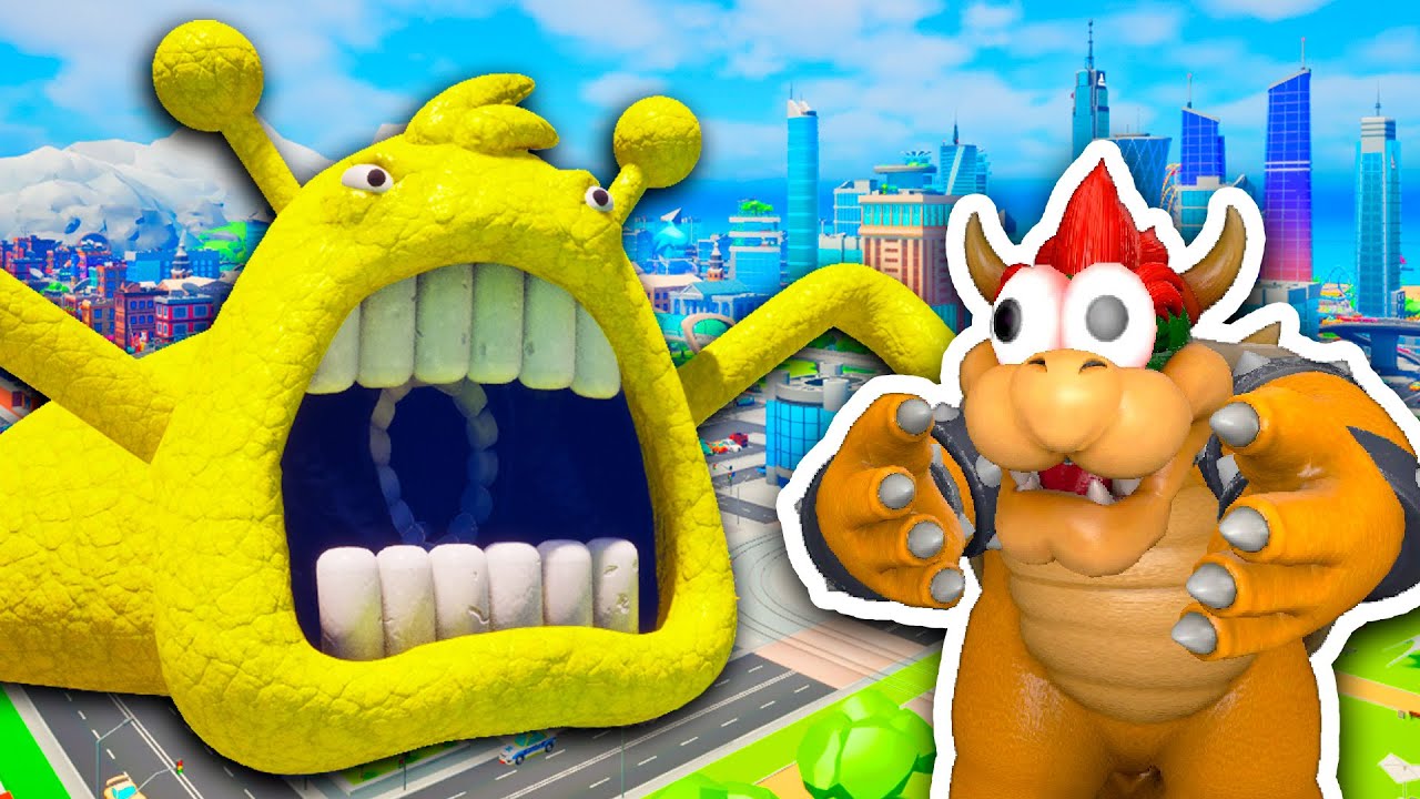 Bowser Plays SPRUNKI EATER GAME LIKE PRO!!! Sprunki Game