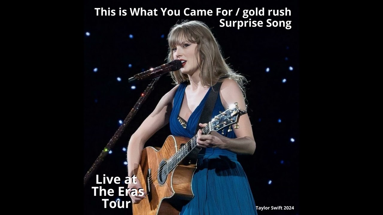 202  Taylor Swift - This Is What You Came For / gold rush | The Eras Tour | June 14 2024 | Liverpool