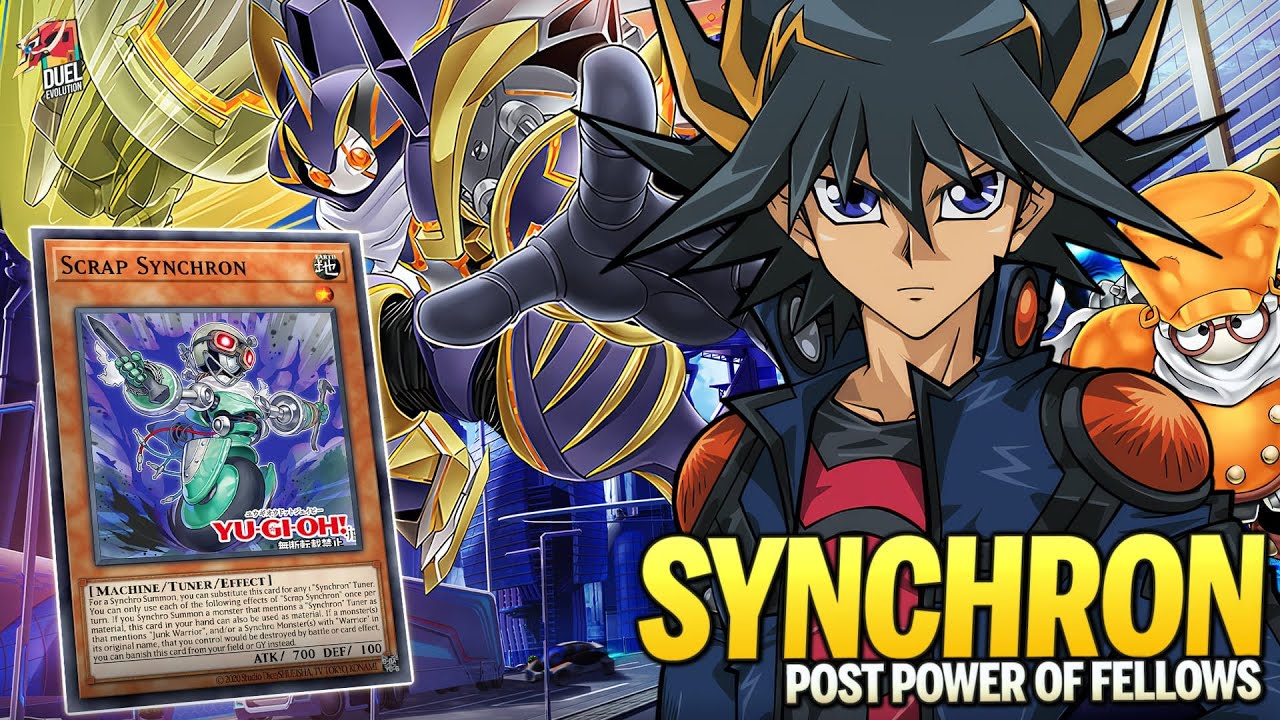 Deck Synchron Post Power of Fellows |EDOPRO| Replays 🎮 + Decklist ✔️