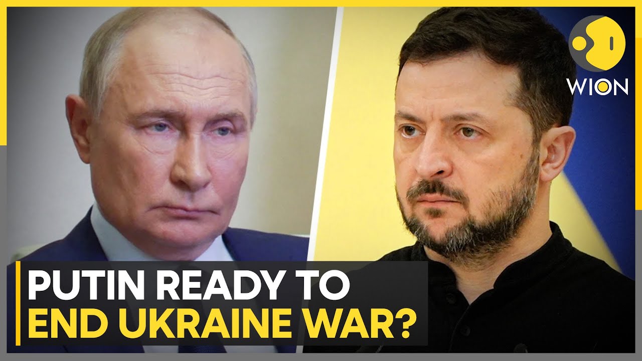 Russia-Ukraine War: Russian President Vladimir Putin Says Ready to End Ukraine War | WION
