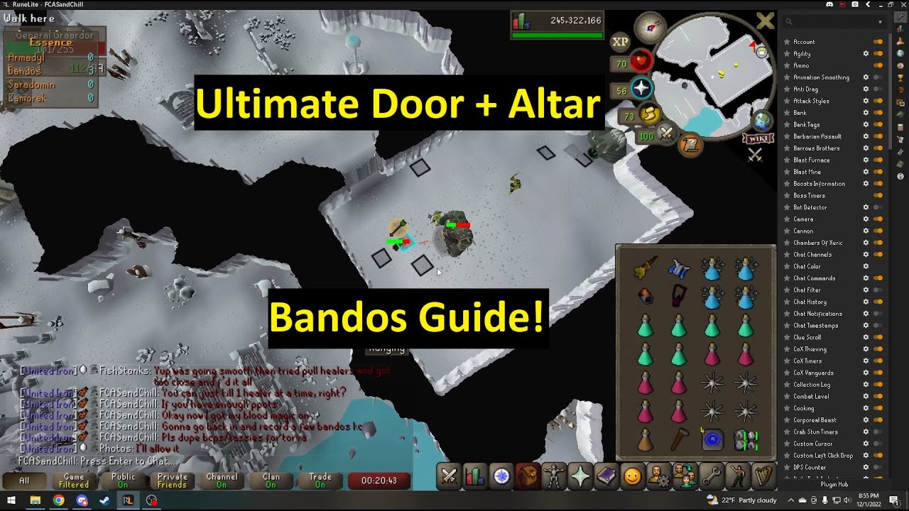 OSRS Bandos Solo Door + Altar 6:0 - PvM Mastery #4