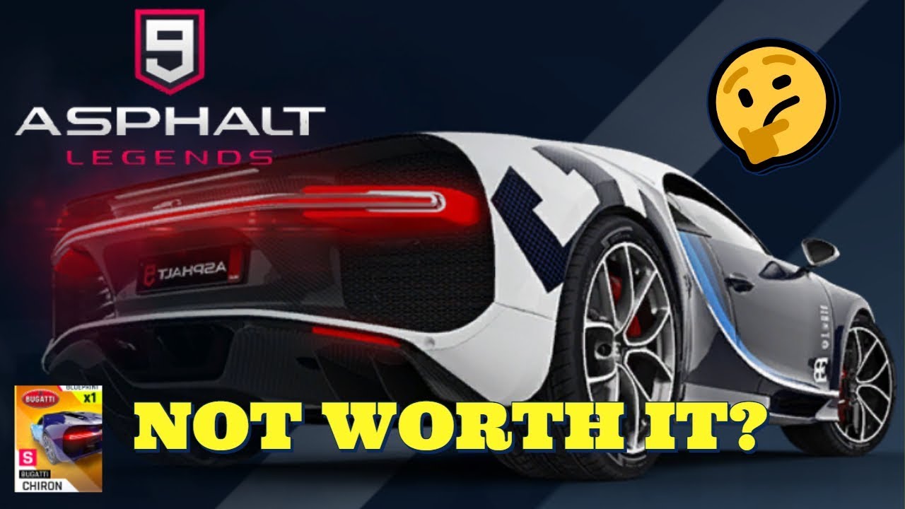 HERE'S WHY ASPHALT 9'S BEST CAR IS NOT WORTH IT *Bugatti Chiron Review*