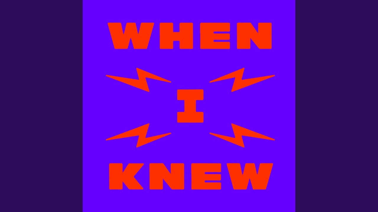 When I Knew (Extended Mix)