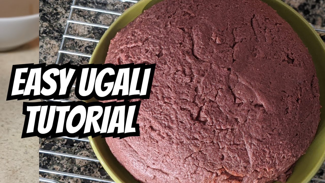 How to Cook MILLET UGALI // an easy to follow step-by-step tutorial
