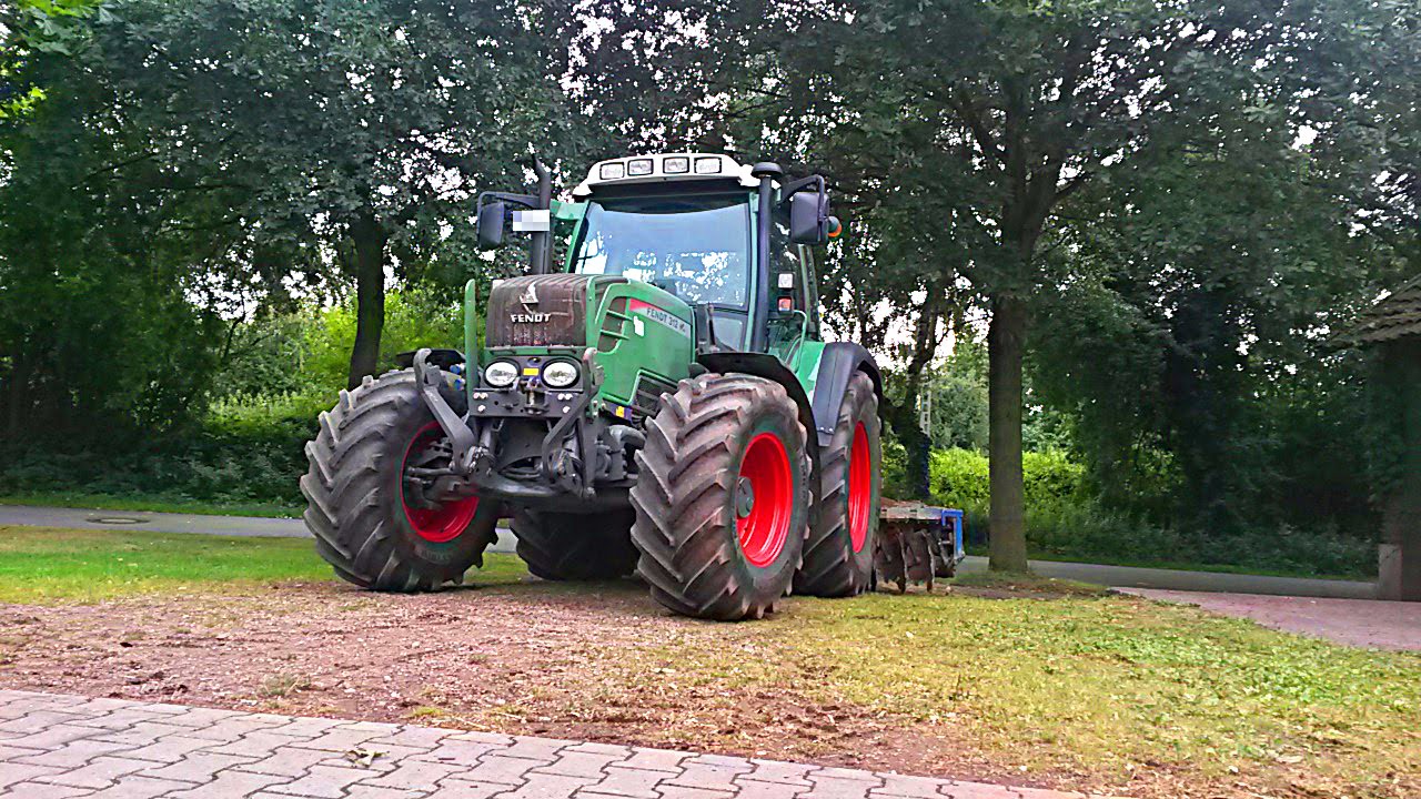 Bodenbearbeitung 2015 | Grubbern mit Fendt 312 Vario TMS