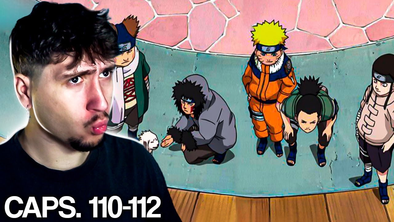 EL ESCUADRÓN DE RESCATE DE SASUKE | NARUTO CAPS. 110-112 (Audio Latino) Reacción