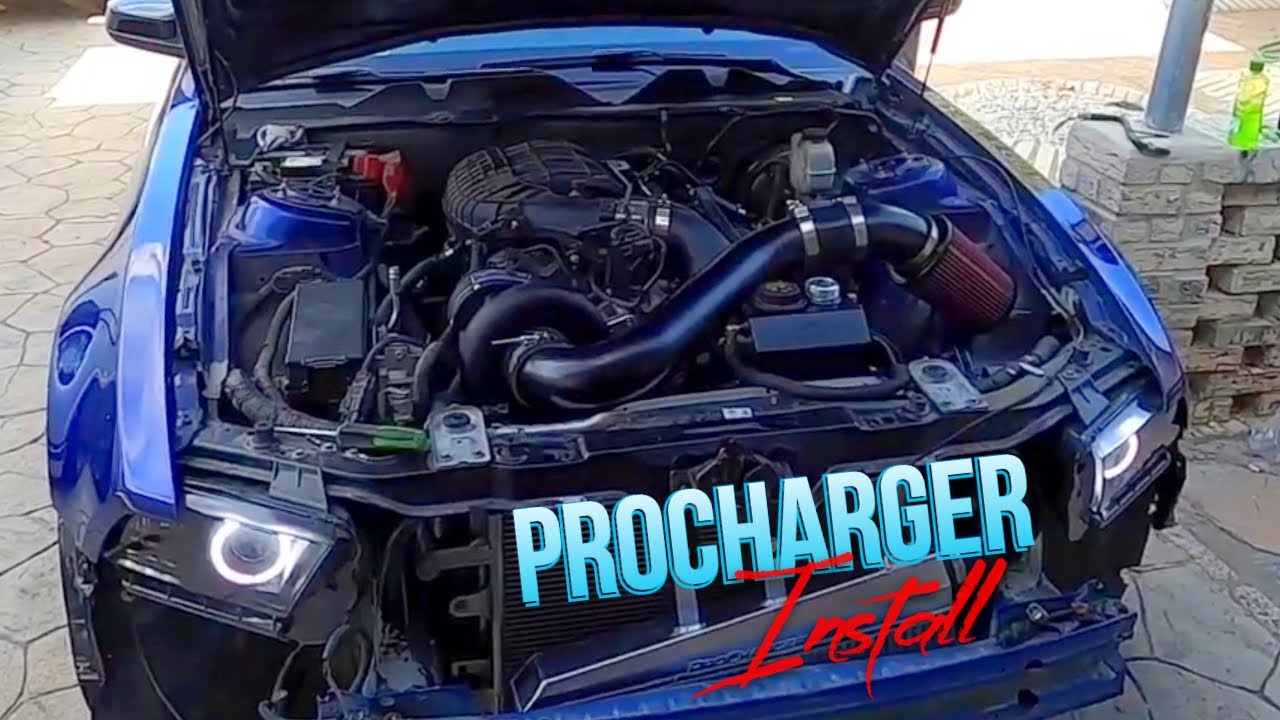 Наконец-то УСИЛЕНО!! Установил Procharger на мой Mustang!
