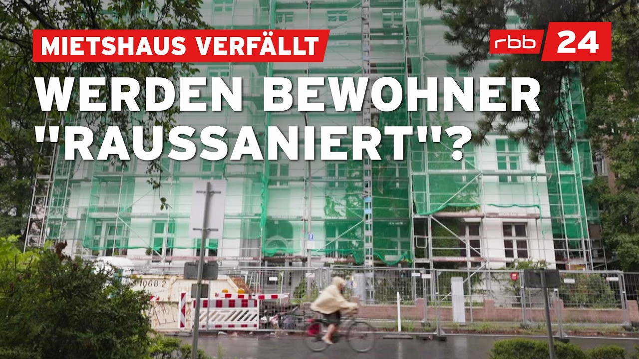Wassersch&auml;den, Bauger&uuml;st und nichts passiert &ndash; Bewohner f&uuml;rchten Entmietung