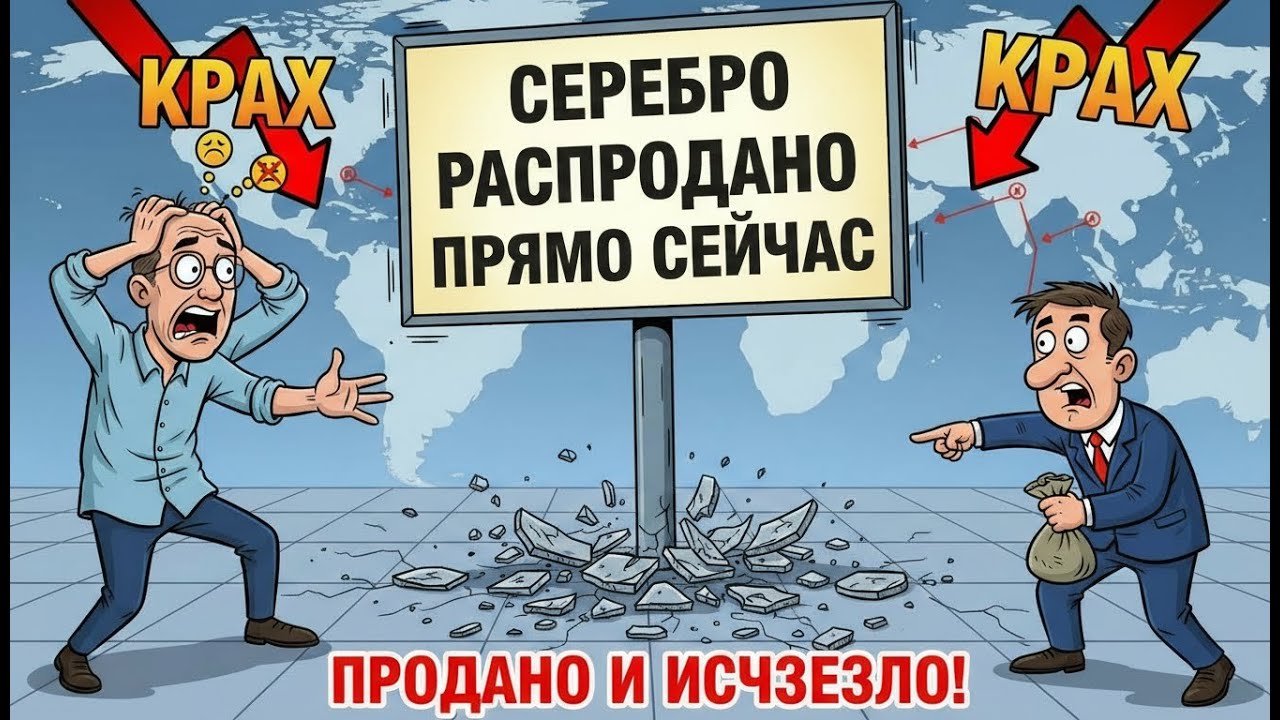 СЕРЕБРЯНЫЙ ОБВАЛ?! Дилеры спешат продать после падения!