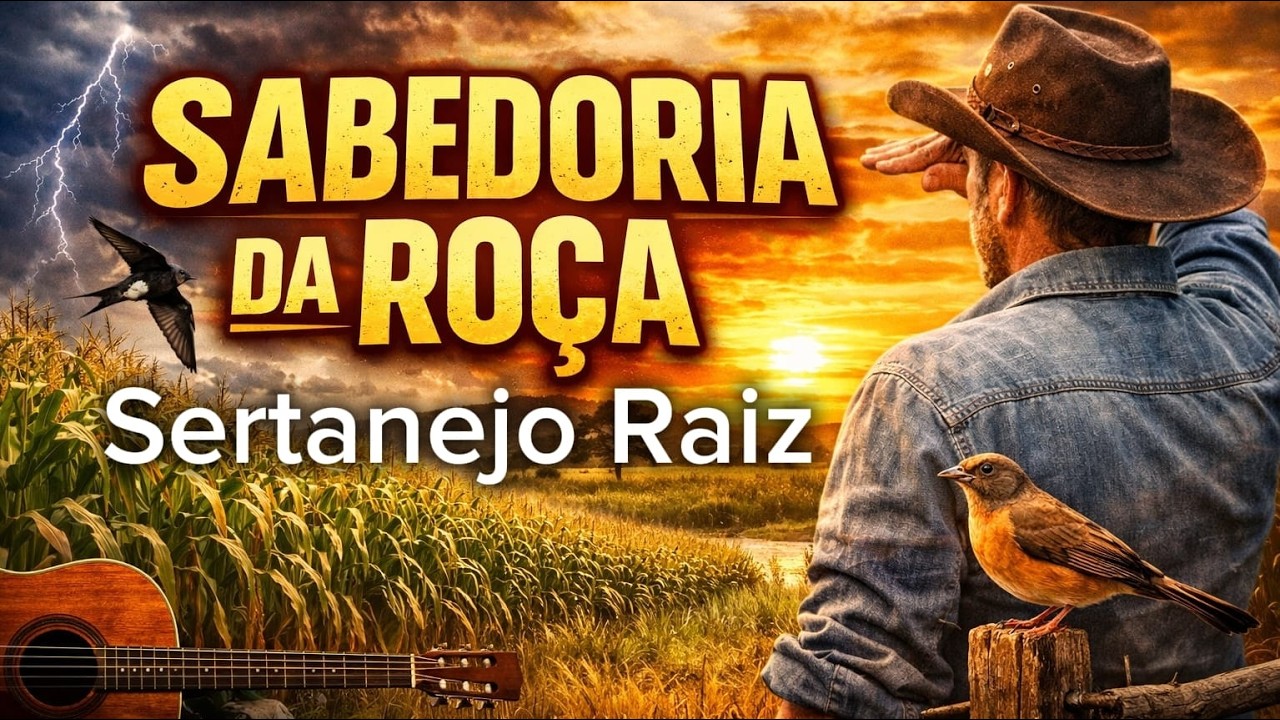🌾 SABEDORIA DA ROÇA | Sertanejo Raiz de Verdade