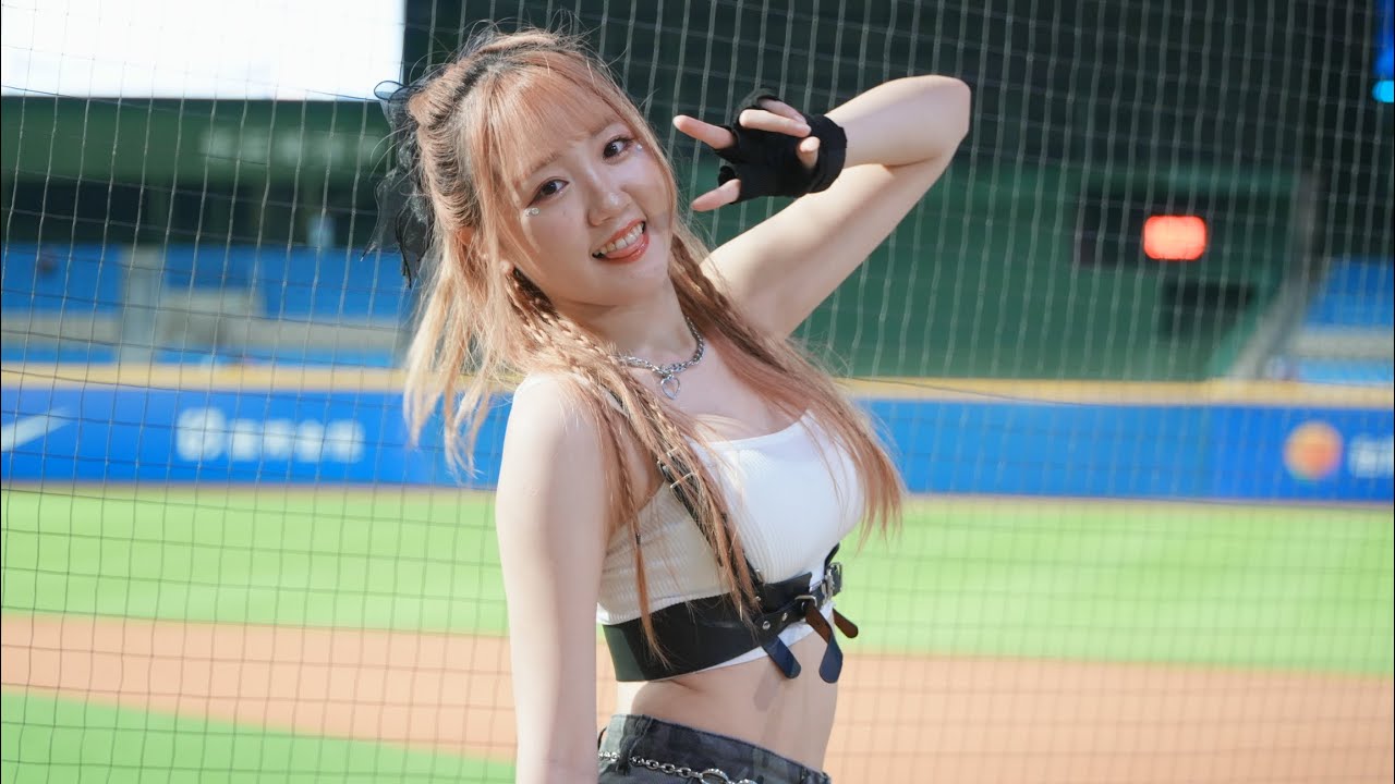 【栗子🌰】熱栗四射應援 穿這套服裝真的好適合💙 Fubon Angels 李佳俐 熱力製造所主題日 富邦悍將 2025.07.12