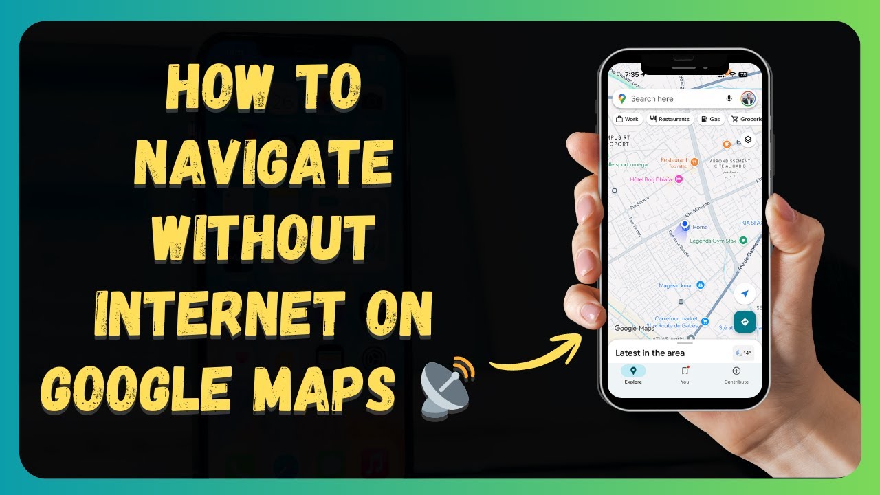 Как ориентироваться в Google Maps без интернета 📡 [Новое обновление 2026 года]