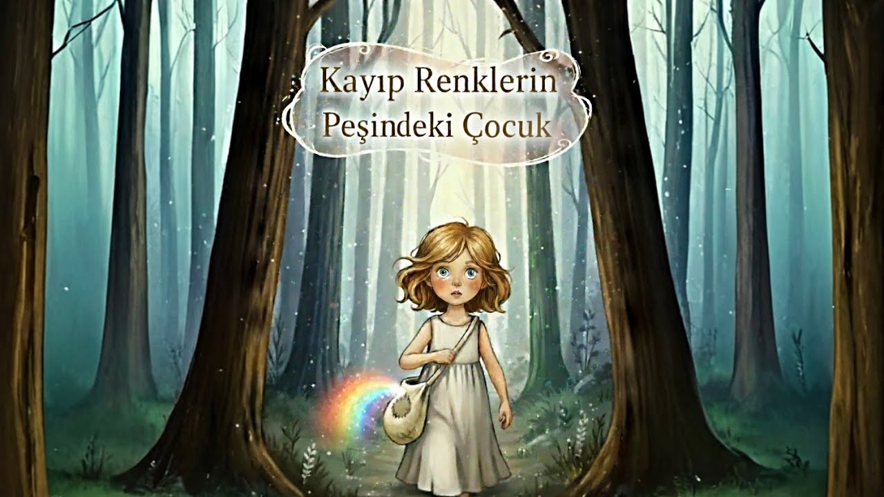 "Kayıp Renklerin Peşindeki Çocuk" Sesli Masal Kitabı 🐣