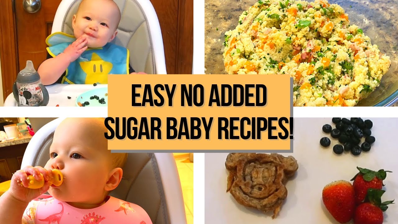 WHAT MY 11 MONTH OLD EATS IN A DAY | Easy Egg-Free and Sugar-Free Recipes to Meal Prep!